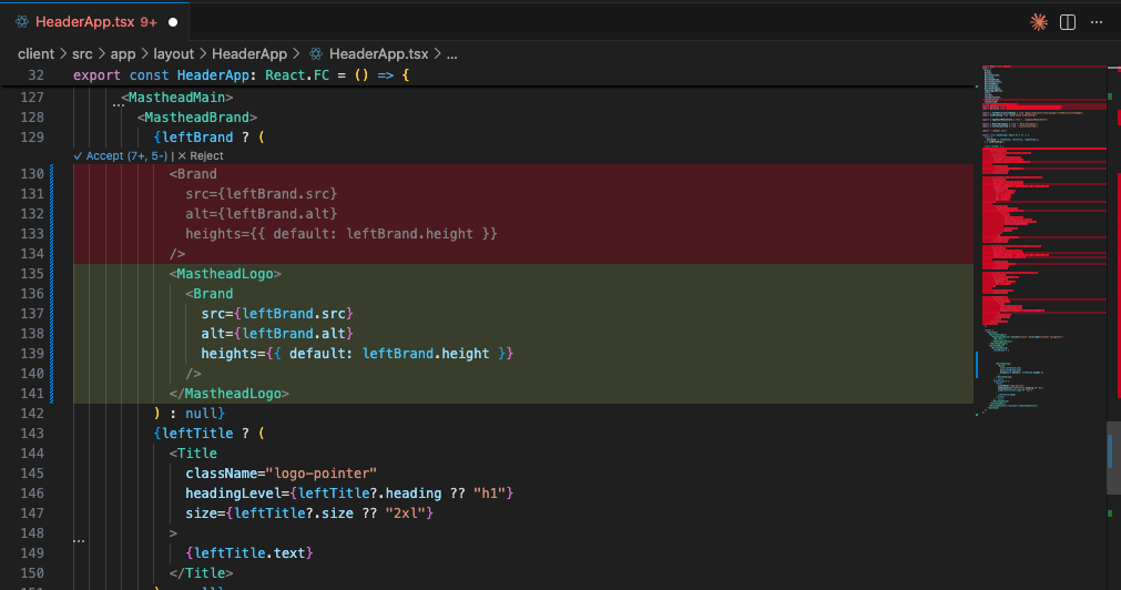 Konveyor Diff Editor